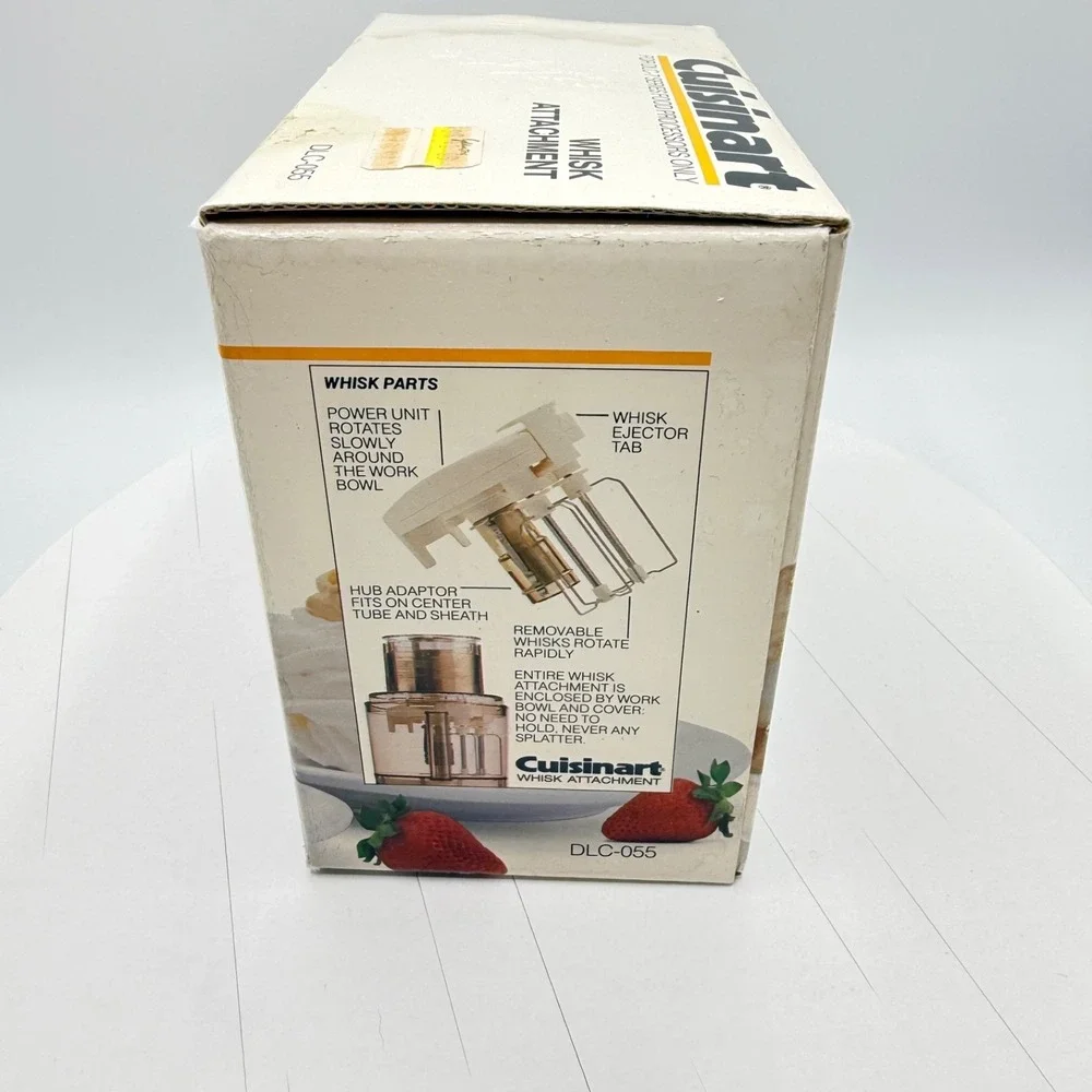 Cuisinart Whisk Attachment DLC-055 For DLC-7 Series Food Processors New In‎ Box